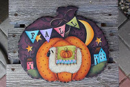 Celebrate Fall Lumpy Pumpkin Plaque