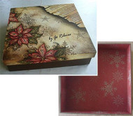 Christmas Wooden Keepsake Box