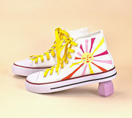 Custom Painted Shoes | Sunny Day