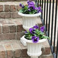 Upcycled Urn Planters