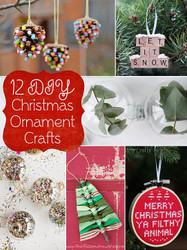 12 DIY Christmas Ornament Crafts