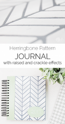 Herringbone Pattern Journal