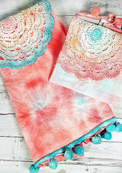 DIY Tea Towels | Boho Tie-Dyed