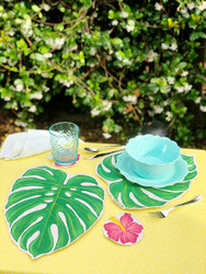 Fabric Painting |Tropical Placemat