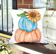 Fall Decor | Pumpkin Painted Pillow