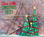 Faux Pallet Christmas Trees