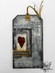 Obliviate - Mixed Media Tag