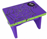 Spooky Spider Step Stool