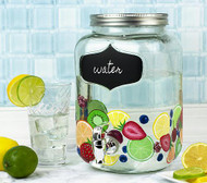 Beverage Dispenser with Painted Fruit