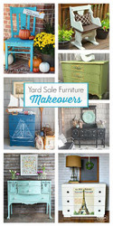 Yard Sale Furniture Makeovers 