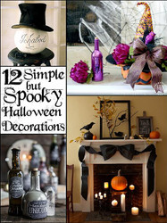 Simple Spooky Halloween Decorations