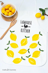 DIY Farmhouse Apron