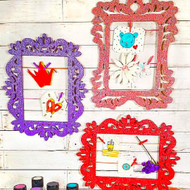 DIY Decor Glitter Frames