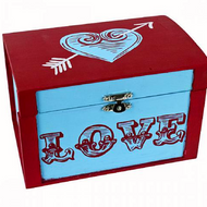 Valentine Love Card Box