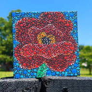 Poppy Dot Art Memorial Craft