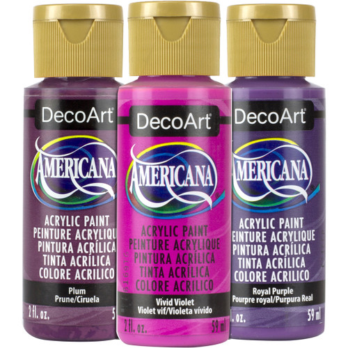 Americana Acrylics Purples