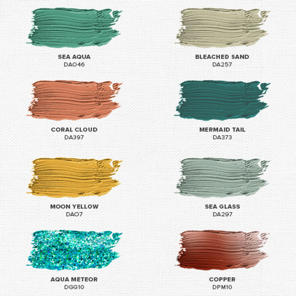  DecoArt Dazzling Metallics Americana Acrylic Paint - 4 Pack  Teal Craft Metallic Acrylic Paint - Multi Surface Iridescent Acrylic Paint  Set for Arts and Crafts, Wall Art, Model Kit Paint with