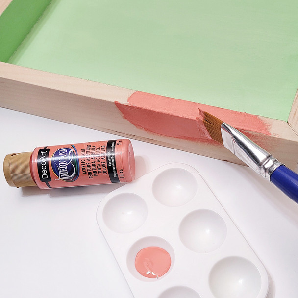 Americana Acrylic Paint 2oz White Peach