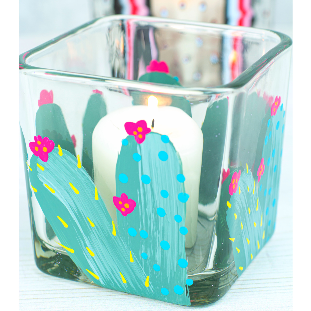 Glass Painting with New DecoArt Opaque Glass Paint