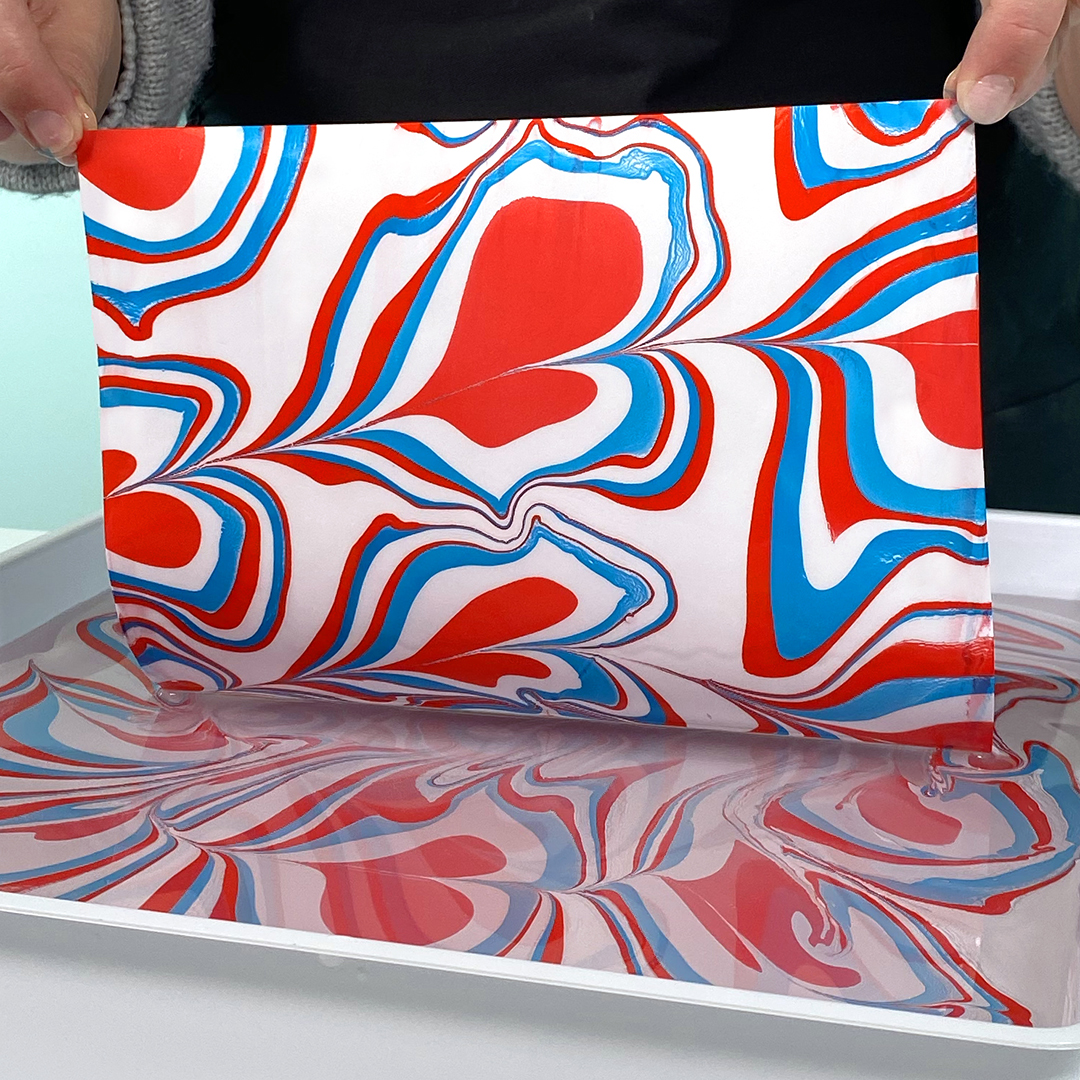 Premium Water Marbling Paper (20 Pc)