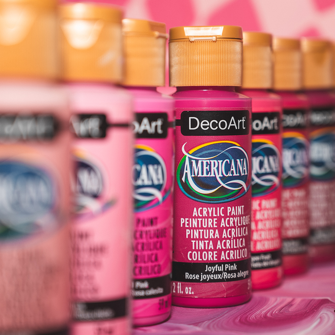 The Pink Palette - DecoArt Acrylic Paint and Art Supplies