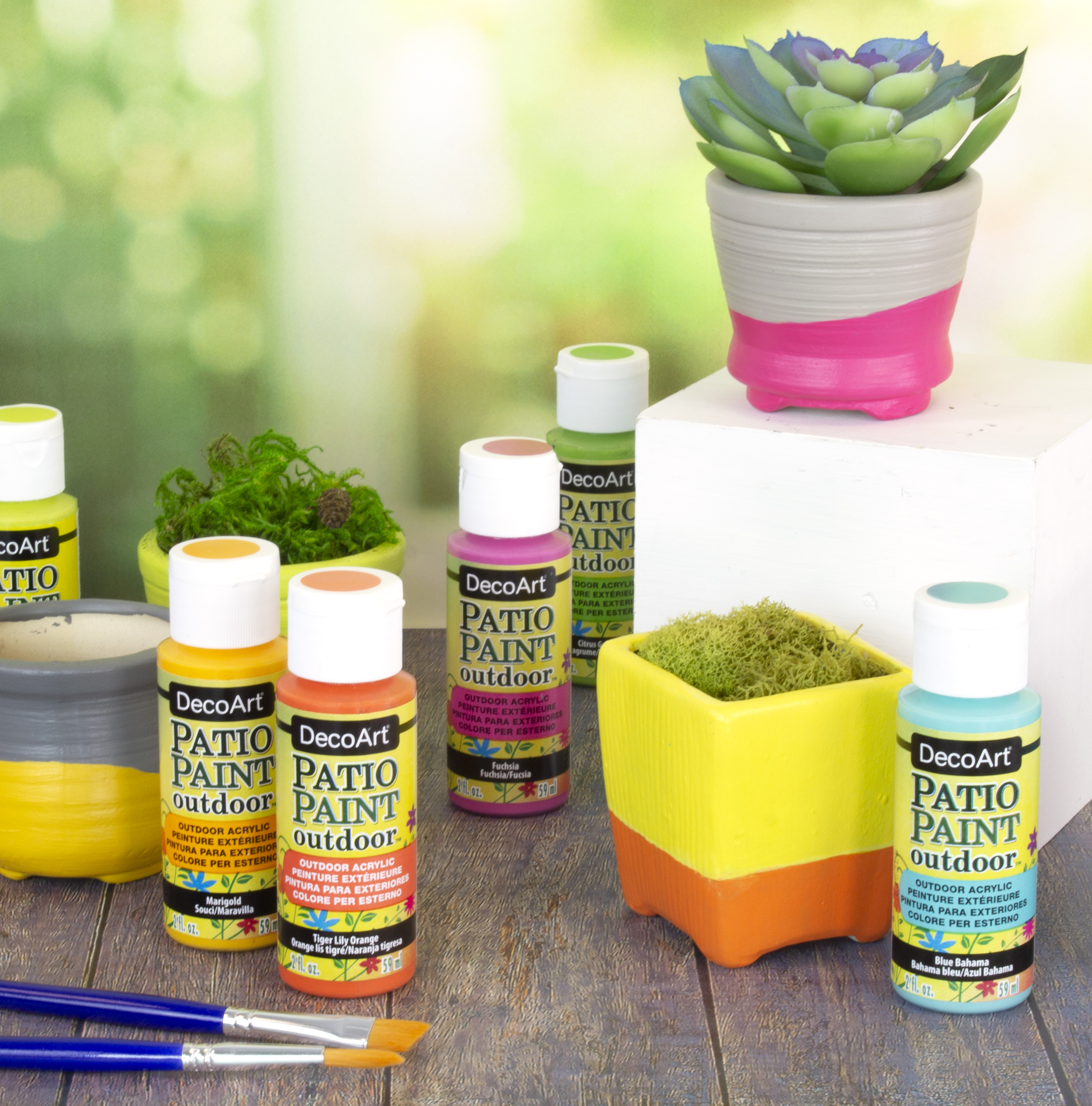 Neon Outdoor Acrylic Paint by Craft Smart®, 2oz.