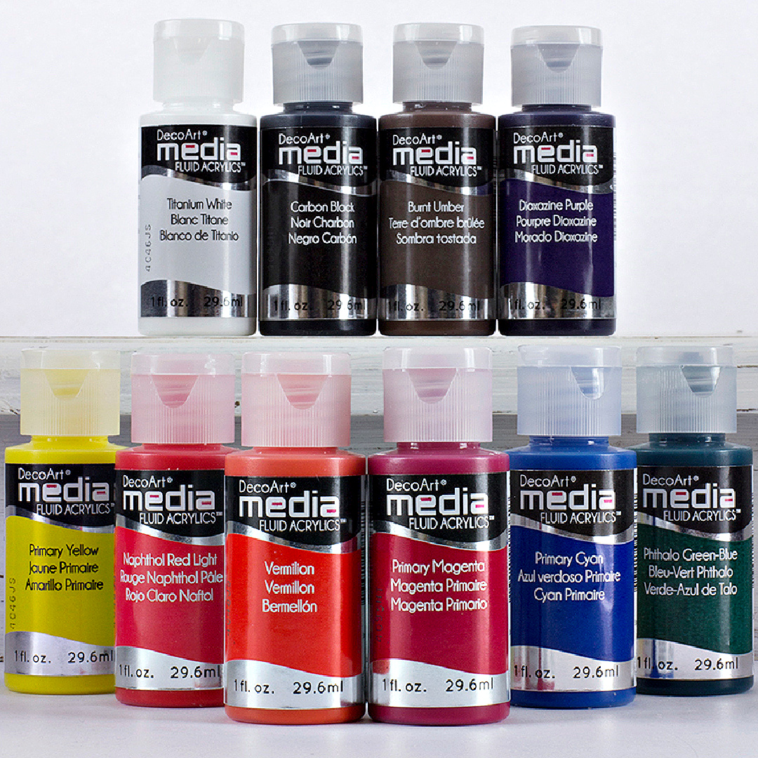 DecoArt Media Fluid Acrylics