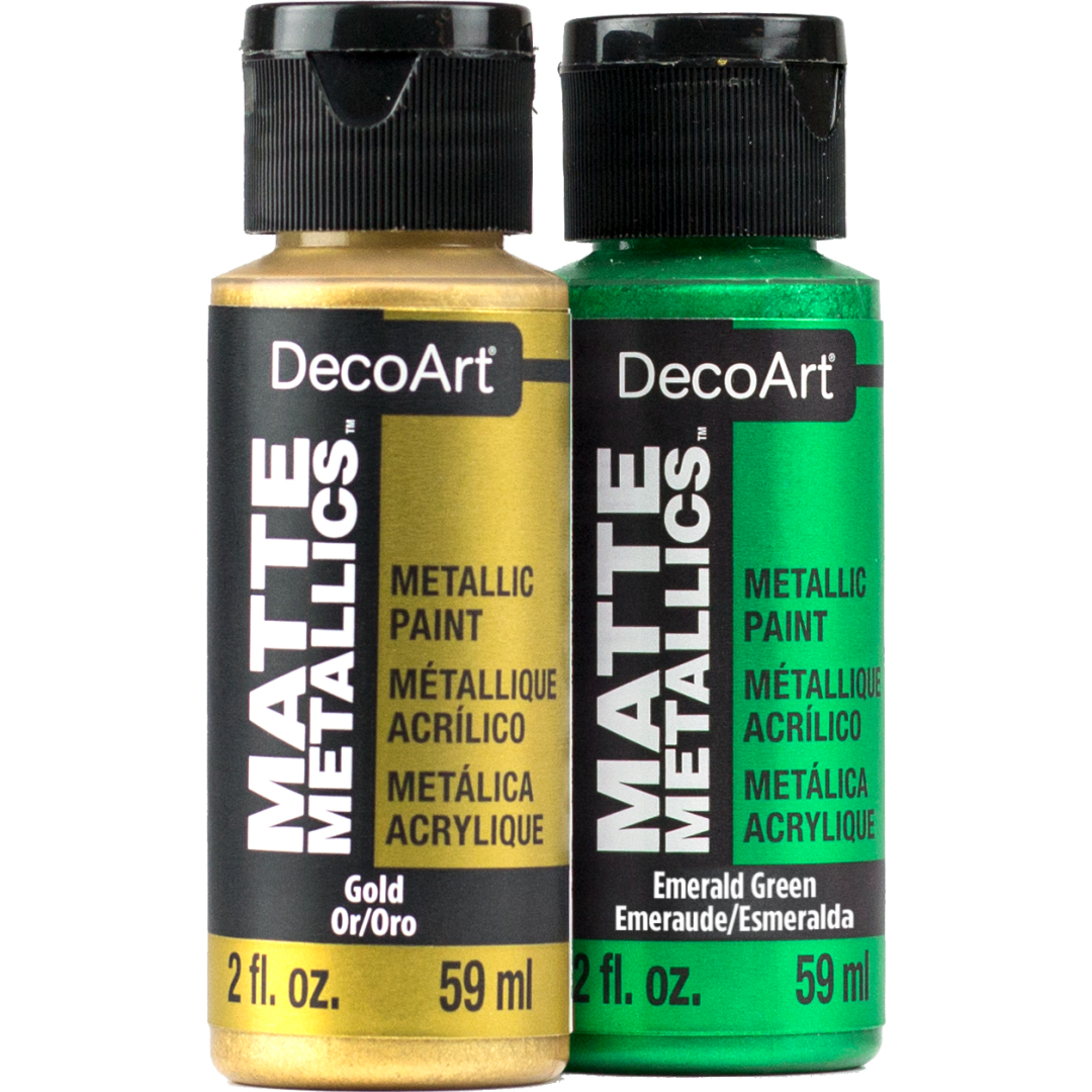 DecoArt Matte Metallics - DecoArt Acrylic Paint and Art Supplies