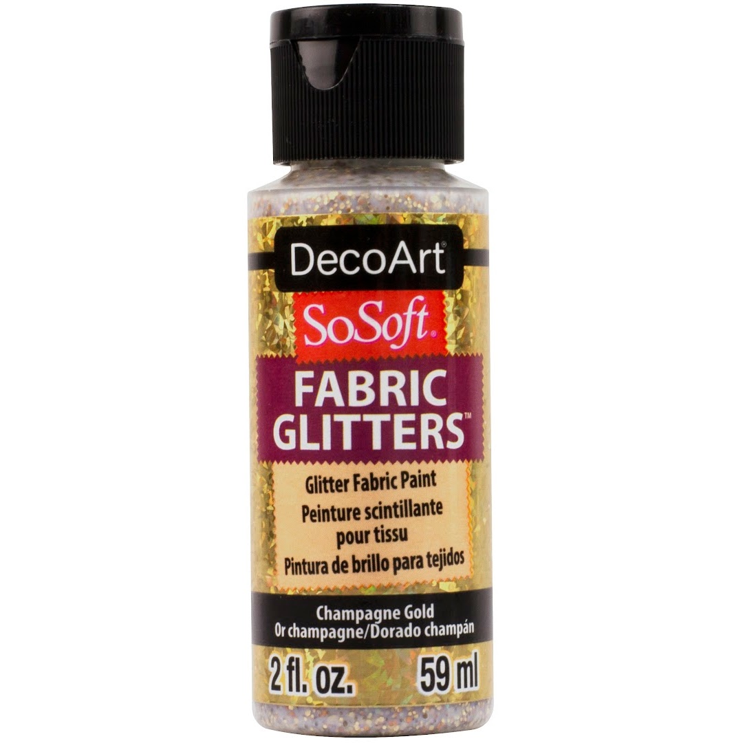 Buy Glitter Fabric Paint Set, 3 oz. (Set of 5) at S&S Worldwide