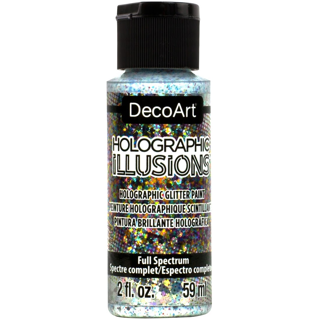 Acrylic Paint - Glitter Paint - Large Flake Glitter Paint