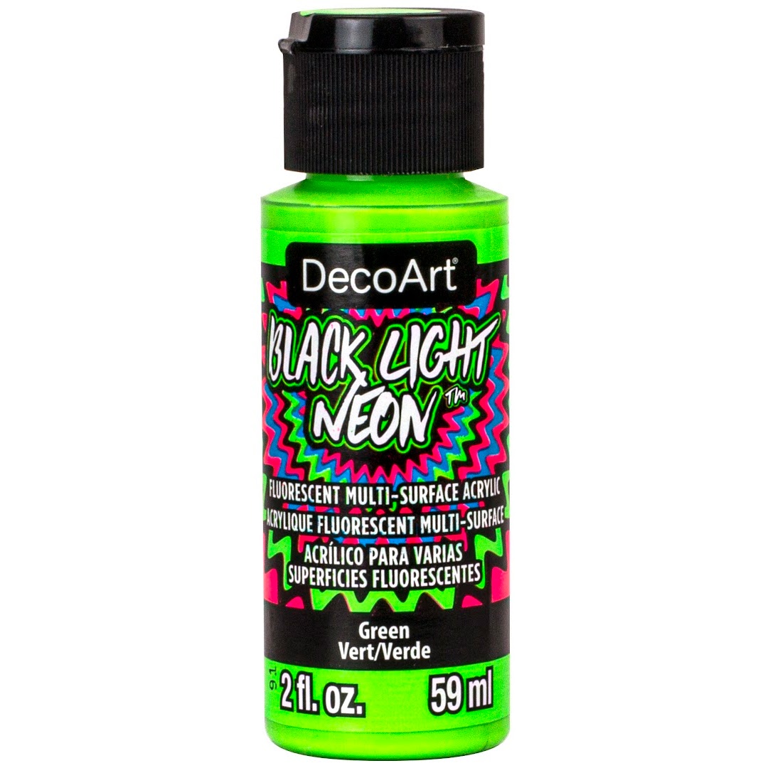 Glow In The Dark Paint 4oz Glo Green