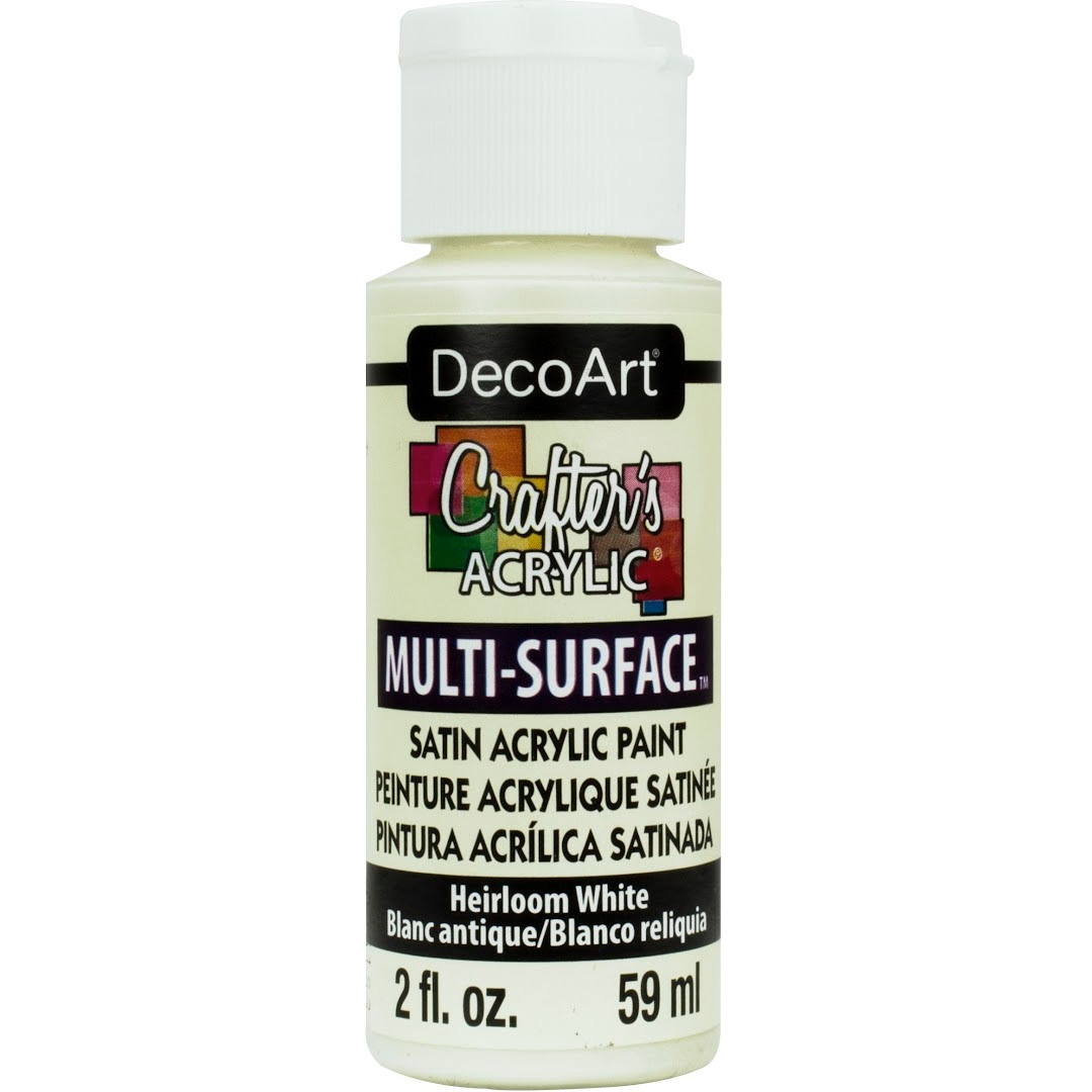 Decoart Crafter's Acrylic Paint 2oz - Antique White