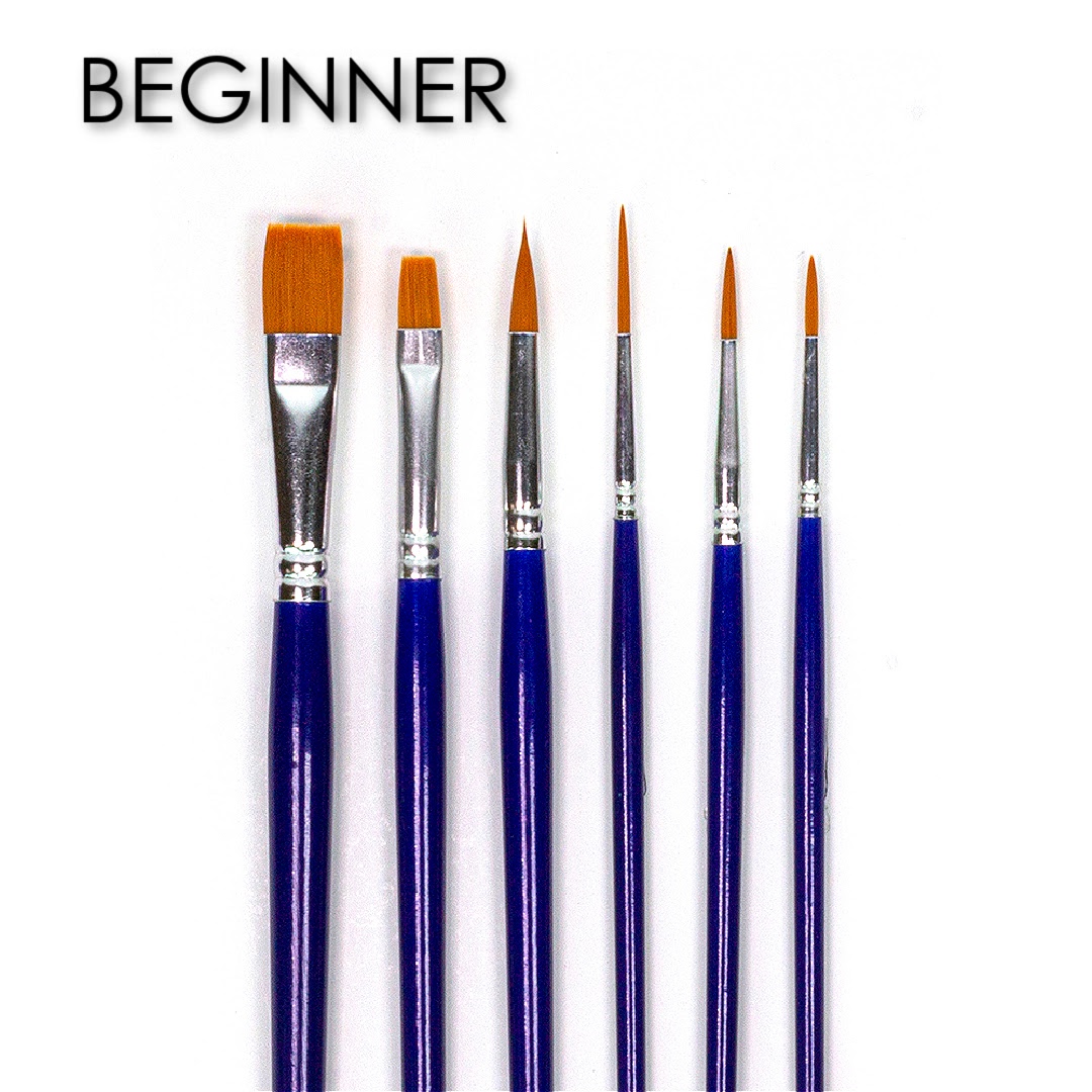 Decoart Designer Series Brushes-Rounds & Liners Set