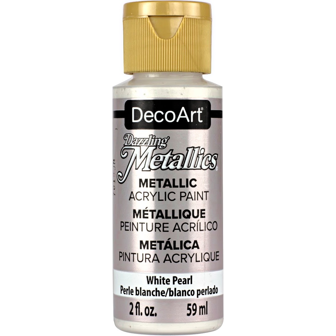 DecoArt Dazzling Metallics 2-Ounce Emperor's Gold Acrylic Paint (6 PACK)