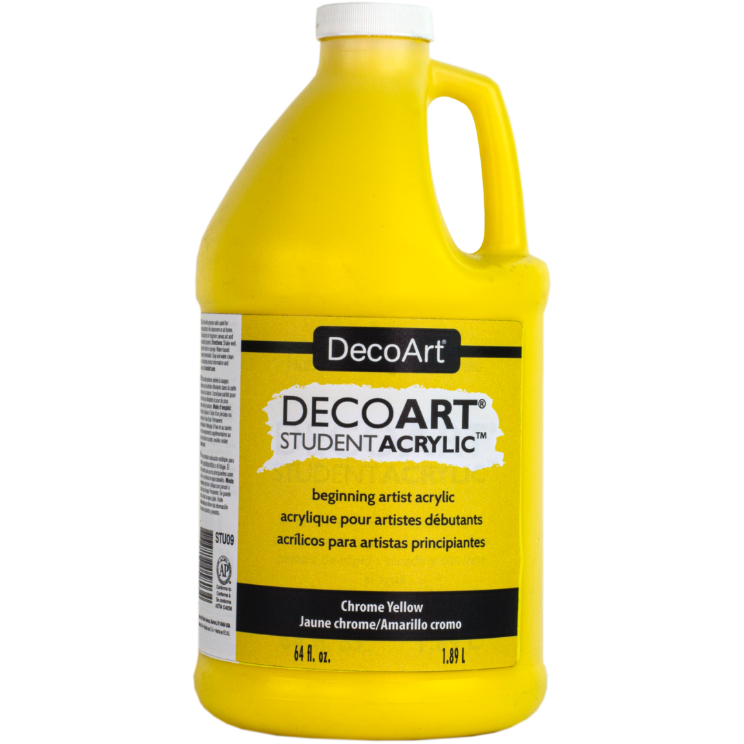 Deco Art STU0167 Student Acrylic 1/2 Gallon Titanium White