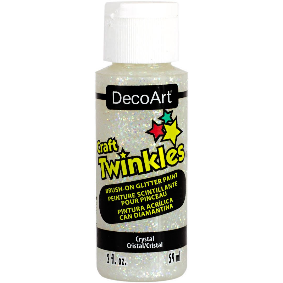 DecoArt 2 oz. Craft Twinkles Gold Glitter Paint DCT3-3 - The Home Depot