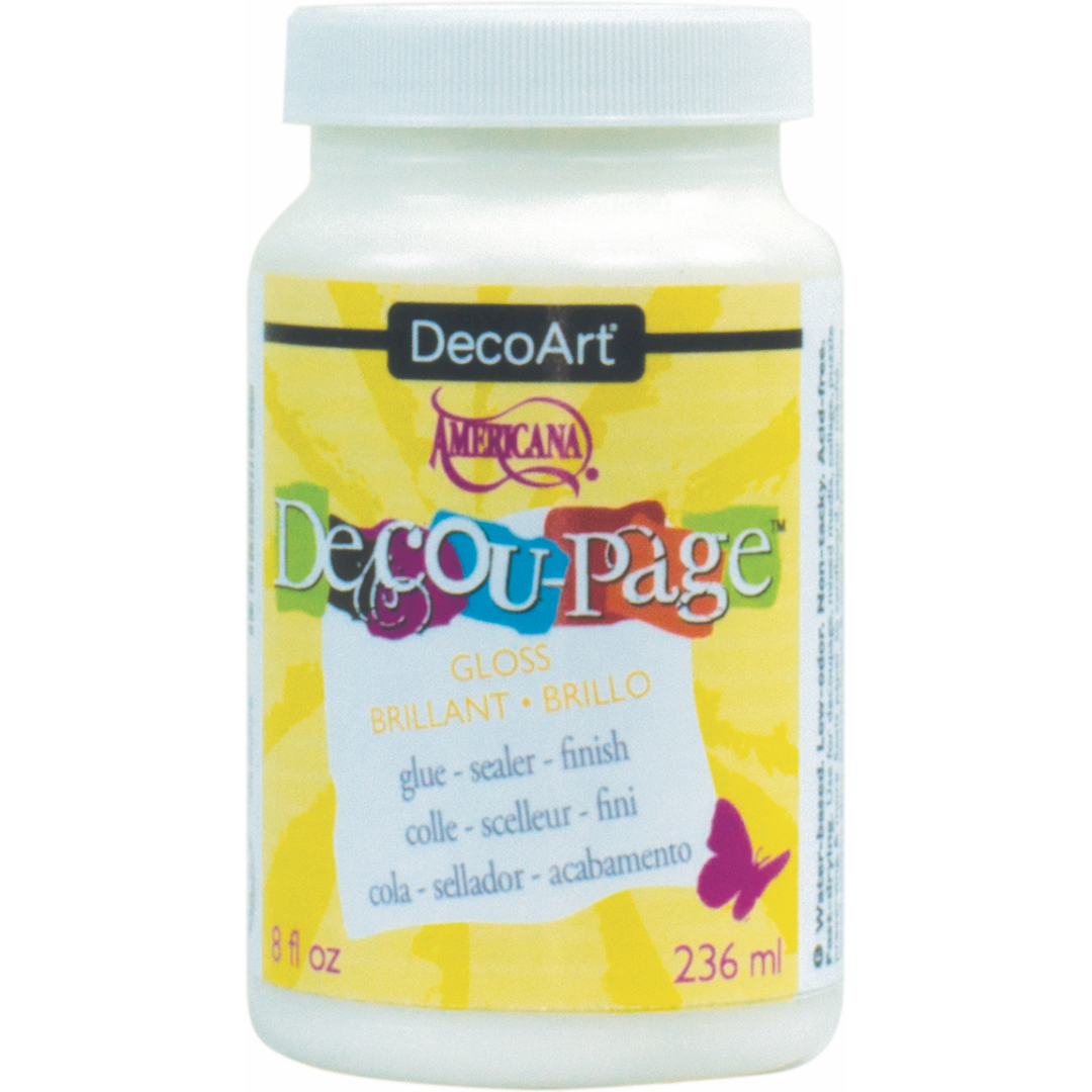 DecoArt Americana Decoupage Glue 16 Oz Matte