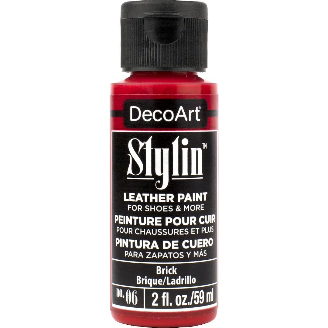 Acrylic Paint - Fabric Paint - DecoArt Stylin' Leather Paint