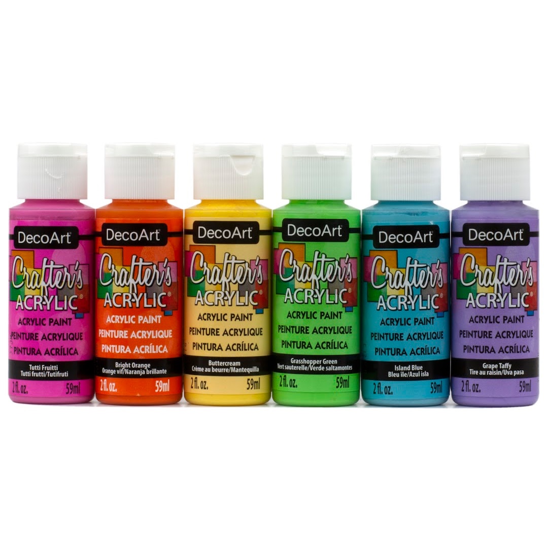 Tamara's Picks Rainbow Paint Set - DecoArt Acrylic Paint and Art Supplies