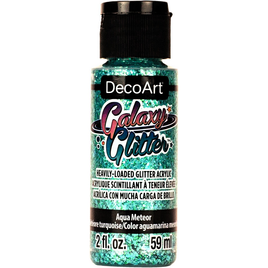 59ml Acrylic Black Glitter Paint, DecoArt Black Hole, Paint On Water Based  Premium Glitter Acrylic, 10 Colors, UK Shop