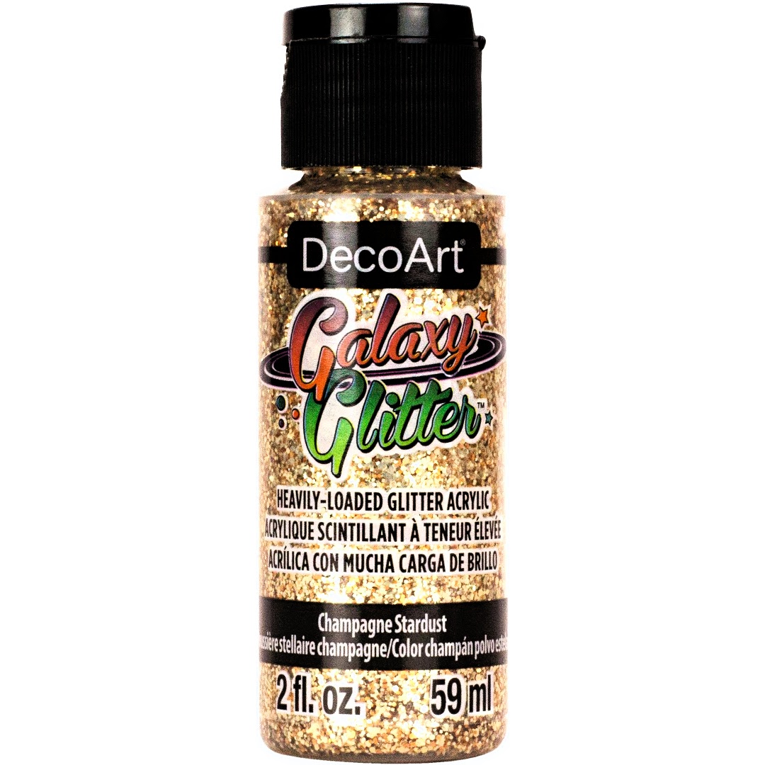 Deco Art Glamour Dust Glitter Paint Gold Glitz 2 oz