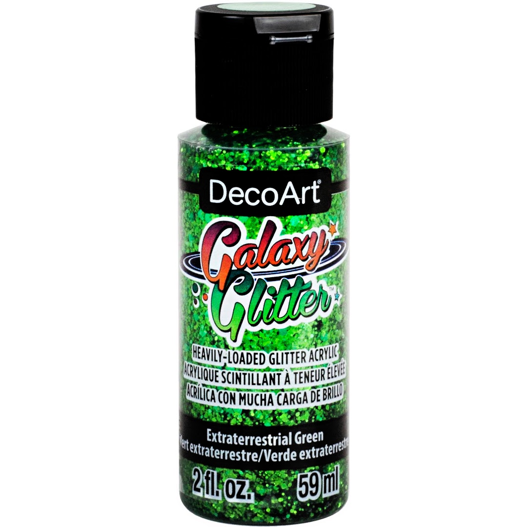 DecoArt Galaxy Glitter Paint - Red Nebula, 2 oz