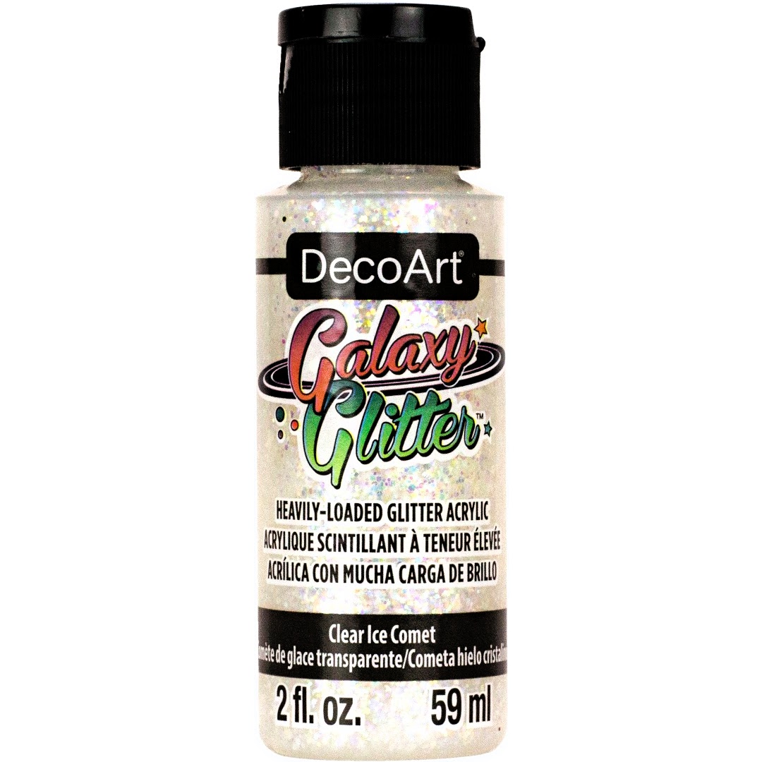 Acrylic Paint - Glitter Paint - Large Flake Glitter Paint - DecoArt Acrylic  Paint and Art Supplies