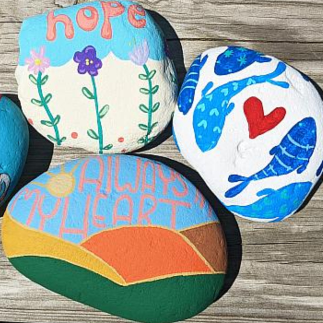 60 Easy Rock Painting Ideas For Inspiration