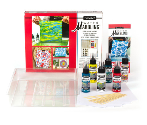 TMOL tmol marbling paint art kit, 18 colors water marbling kit