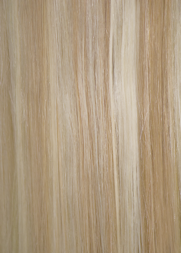 NHS 27/613 Honey/Platinum Blonde 21" FlipIN Wire Human Remy Hair Extension