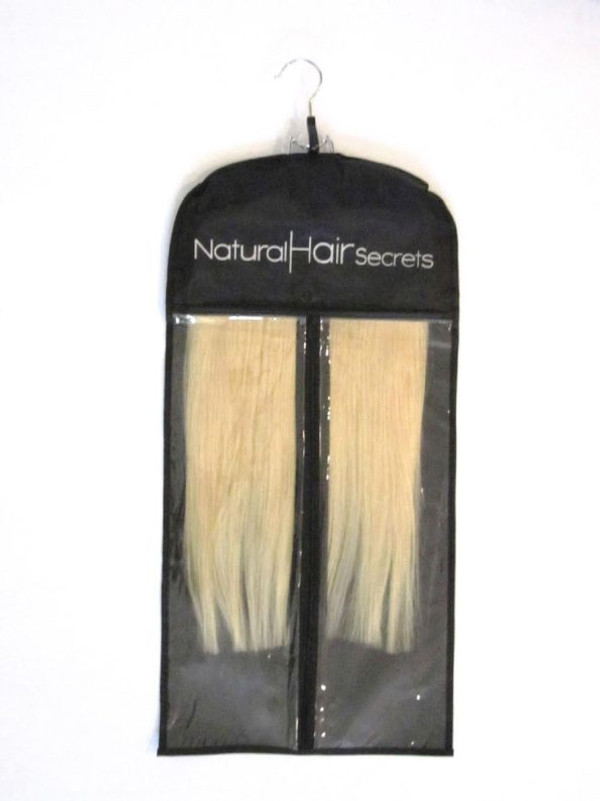 NHS 613 Platinum Blonde 19" FlipIN Wire Human Remy Hair Extension