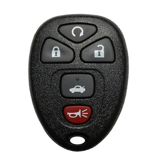 Buick Cadillac Chevrolet 5-Button Remote, ID 180356, GM006