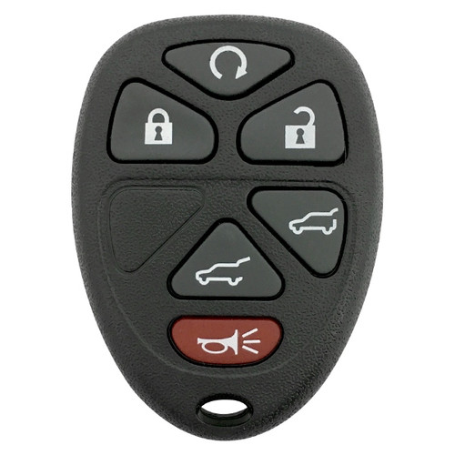 Cadillac Chevrolet GMC 6-Button Remote, ID 180360, GM008