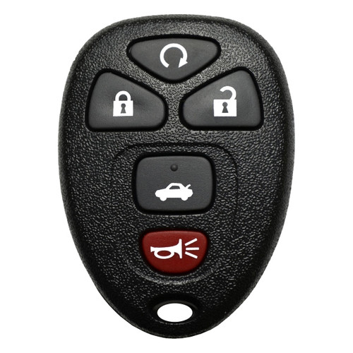 Buick Chevrolet 5-Button Remote, ID 180354, GM016